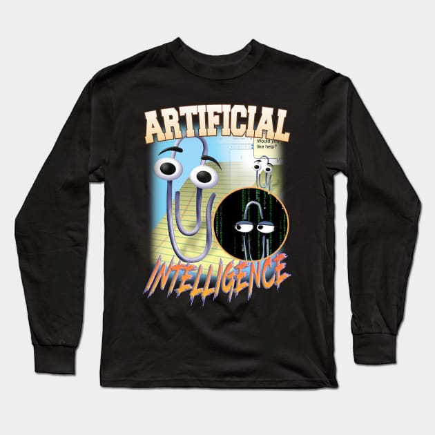 A.I. Artificial Intelligence (Past & Present) Long Sleeve T-Shirt by dsuss